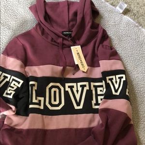 Magenta hoodie